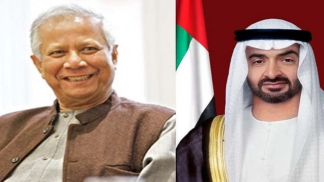 প্রধান উপদেষ্টাকে ইউএই প্রেসিডেন্টের ফোন